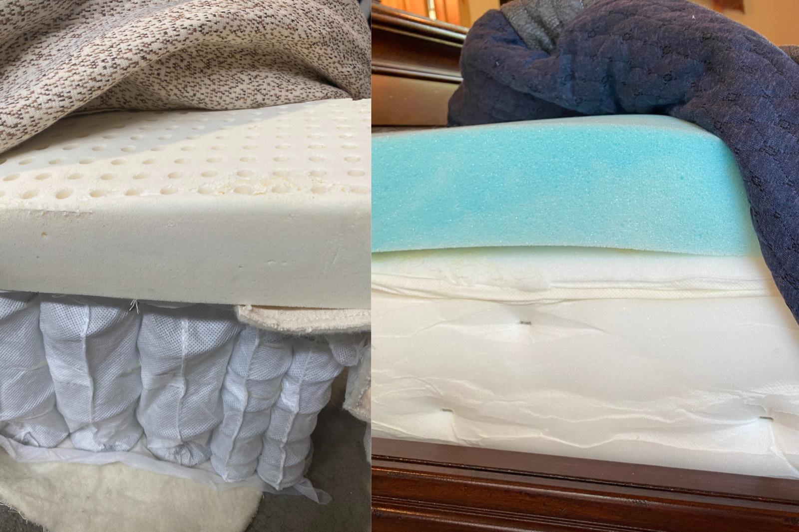 Memory foam vs latex mattress comparison